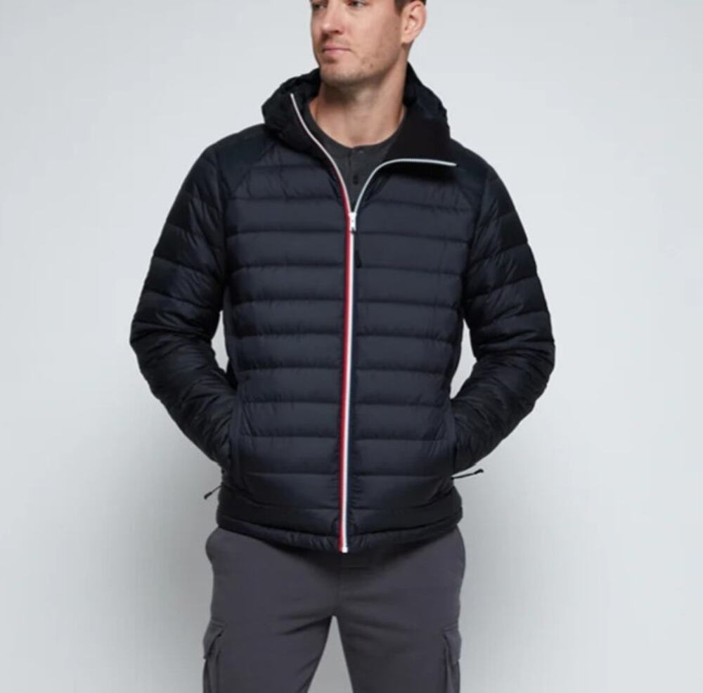 4 Laps FourLaps Black Women's Cover Down Jacket Goose Down Puffer - Size S - NWT